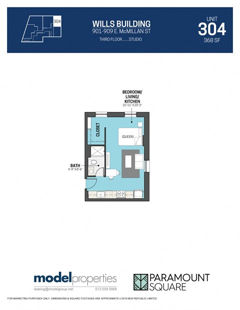 1826 Race Street Studio-1 Bed Apartment for Rent - Photo Gallery 13